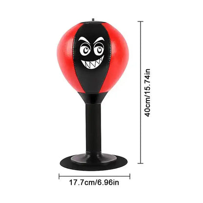 Stress Reliever Punching Bag Toy | Desk Boxing Ball for Kids & Adults