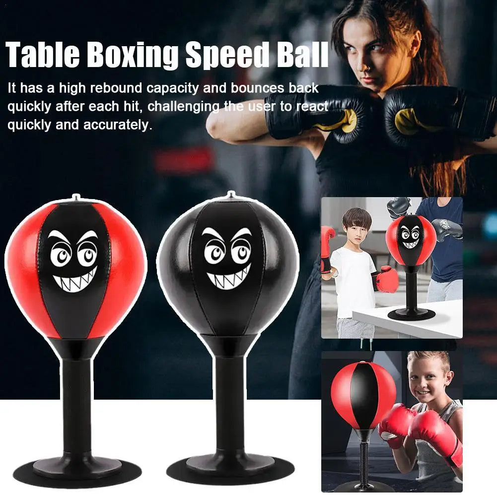 Stress Reliever Punching Bag Toy | Desk Boxing Ball for Kids & Adults