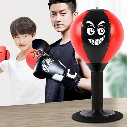 Stress Reliever Punching Bag Toy | Desk Boxing Ball for Kids & Adults