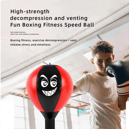 Stress Reliever Punching Bag Toy | Desk Boxing Ball for Kids & Adults
